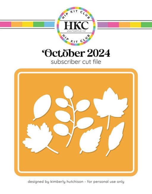 Fall Leaves Cut File