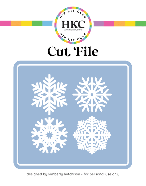 Snowflakes Cut File