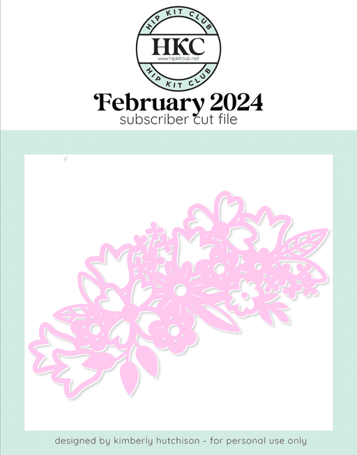 Spring Floral Cut File