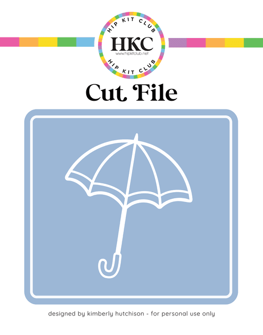 Umbrella Cut File