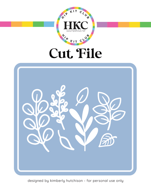Leaves Cut File