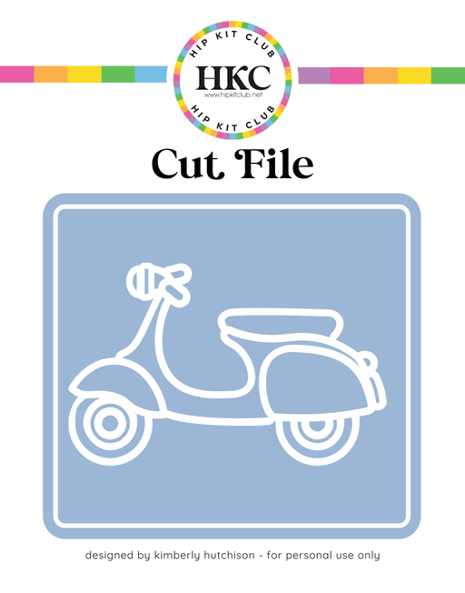 Scooter Cut File