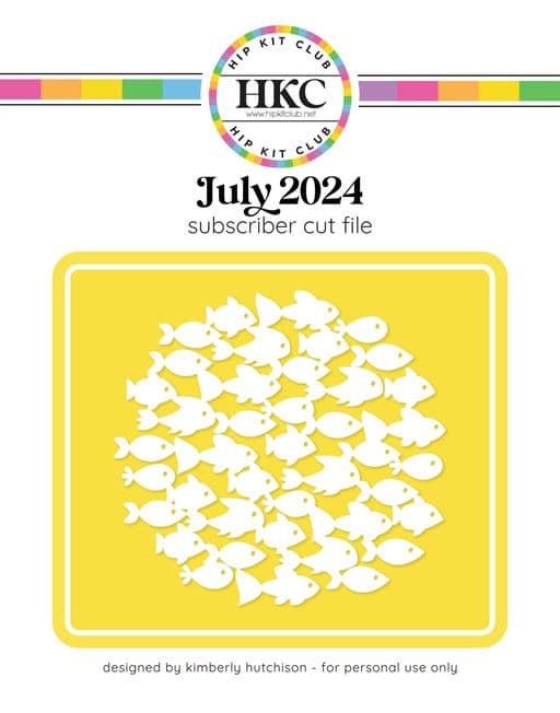 School of Fish Cut File