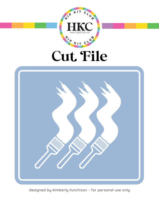 Paint Brush Cut File
