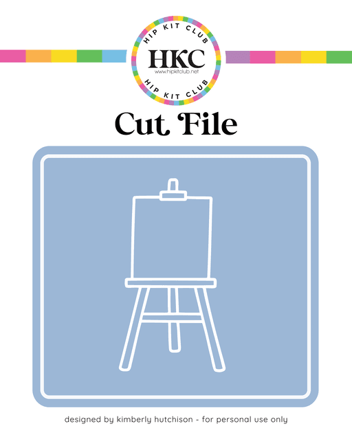 Easel Cut FIle