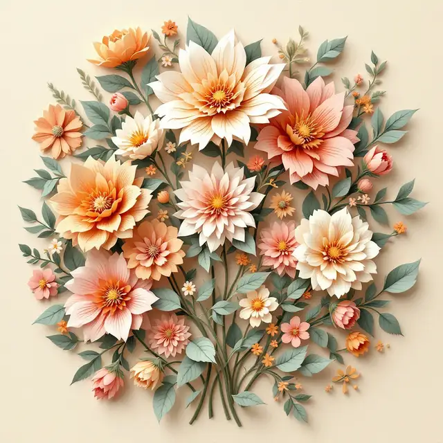 Floral cut files