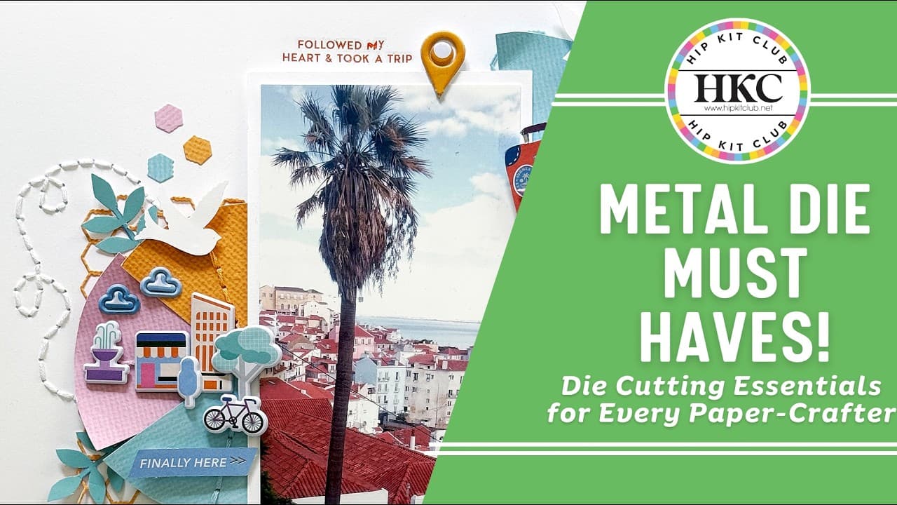 Tutorial: Creating with Metal Dies – Anke Kramer – April 2026 Hip Kits